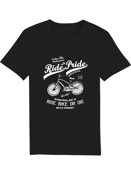 Ride with Pride  - Ride Bike or Die Creator T-Shirt SK