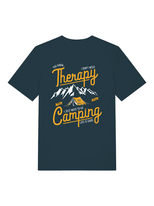 Terapia de acampada - Camiseta unisex de manga corta de algodón orgánico para adultos Creator T-Shirt 2.0 ST/ST SH