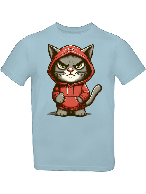 T-shirt kids grim cat