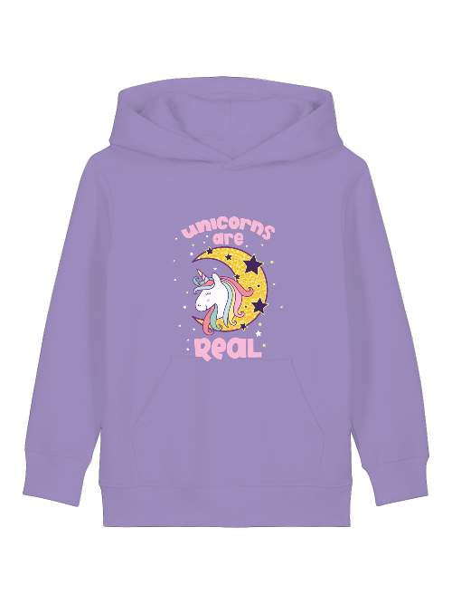 Einhorn Unicorn are real - Mini Cruiser Hoodie 2.0 Kinder Kapuzenpullover SK