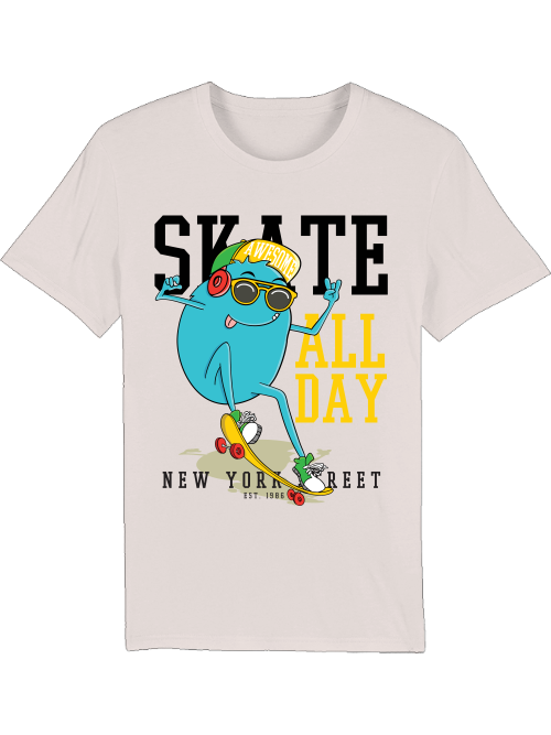 Skate all Day Monster New York Creator T-Shirt SK