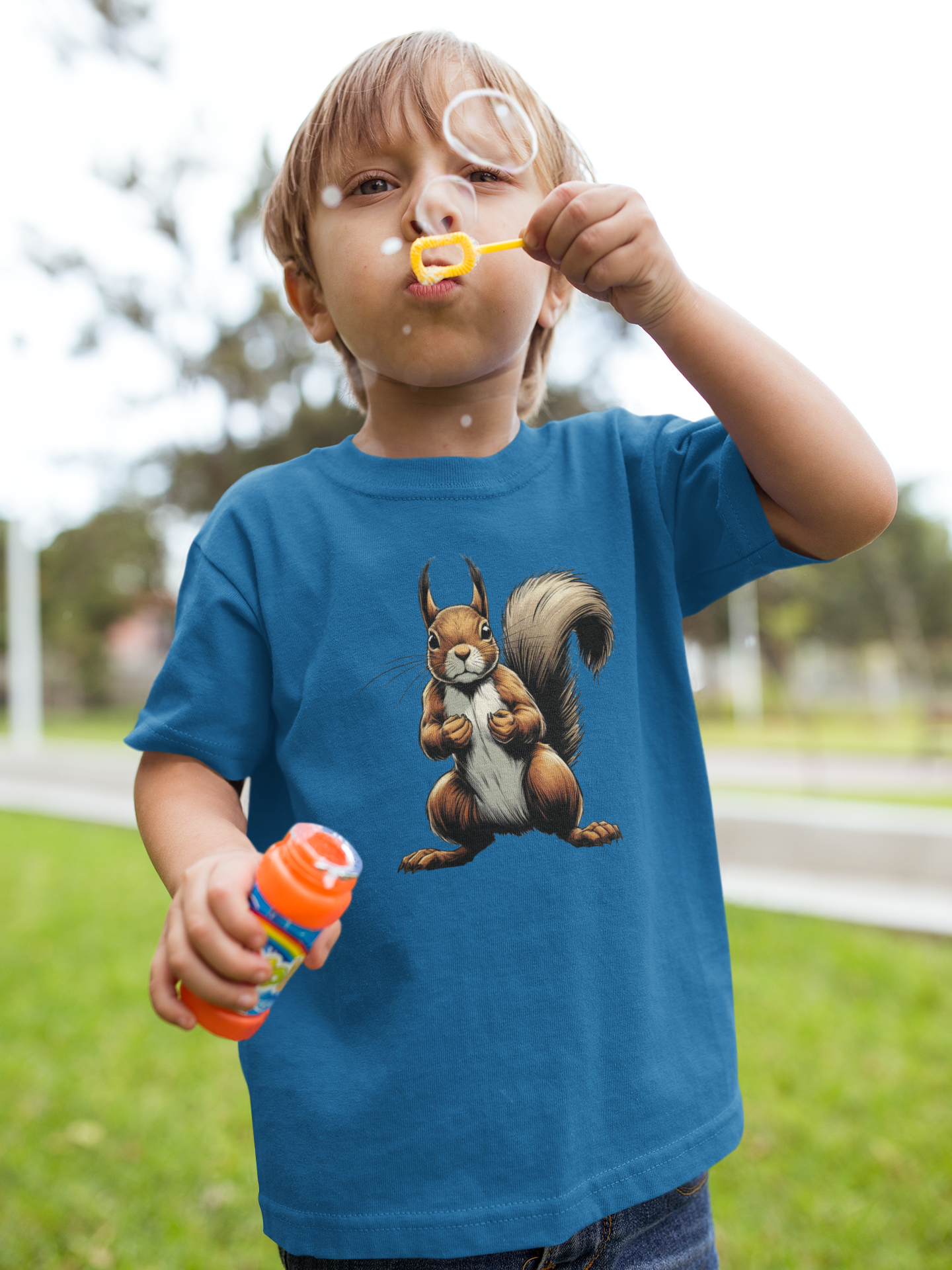 T-shirt kids squirrel