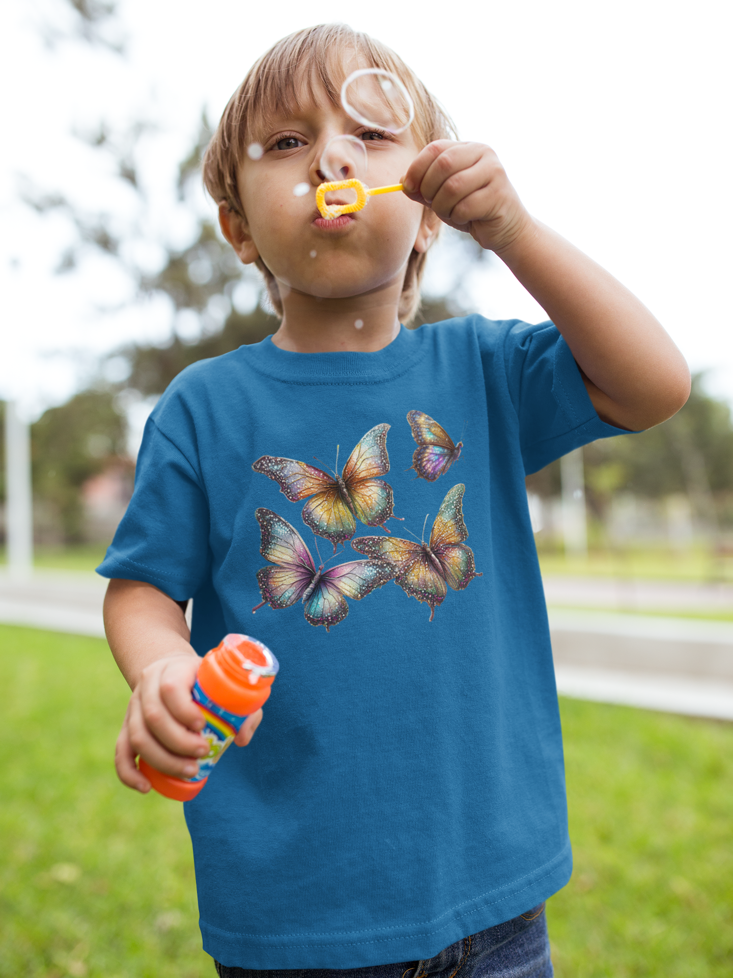 T-Shirt Kids Butterfly Group