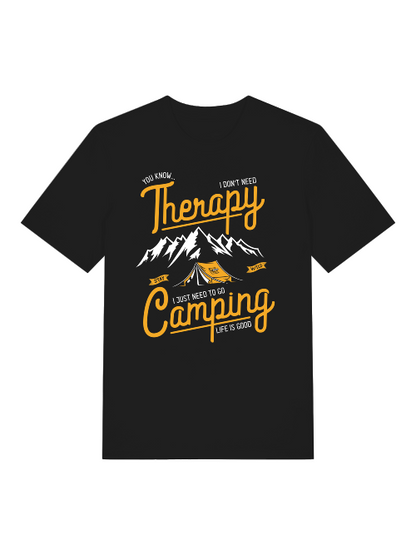 Terapia de acampada - Camiseta unisex de manga corta de algodón orgánico para adultos Creator T-Shirt 2.0 ST/ST SH