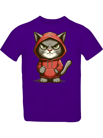 Grimmige Katze T-Shirt Kids SK
