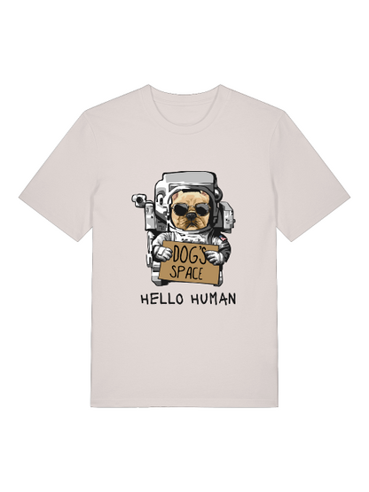 Astronauta Perros Espacio - Camiseta unisex para adultos de algodón orgánico de manga corta Creator T-Shirt 2.0 ST/ST SH