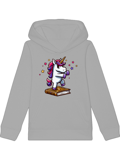 Einhorn tanzt auf Buch - Mini Cruiser Hoodie SK