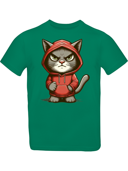 Grimmige Katze T-Shirt Kids SK