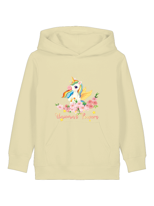 Cartoon Einhorn Power - Mini Cruiser Hoodie 2.0 Kinder Kapuzenpullover SK