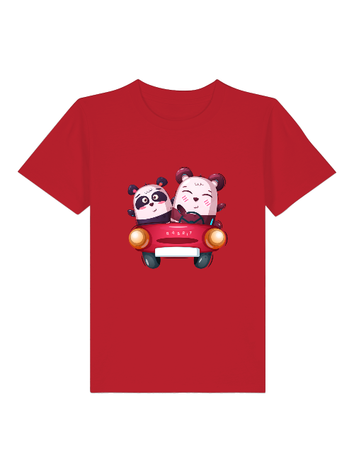 Cartoon Koala Duett im Auto - Mini Creator 2.0 Kids T-Shirt SK