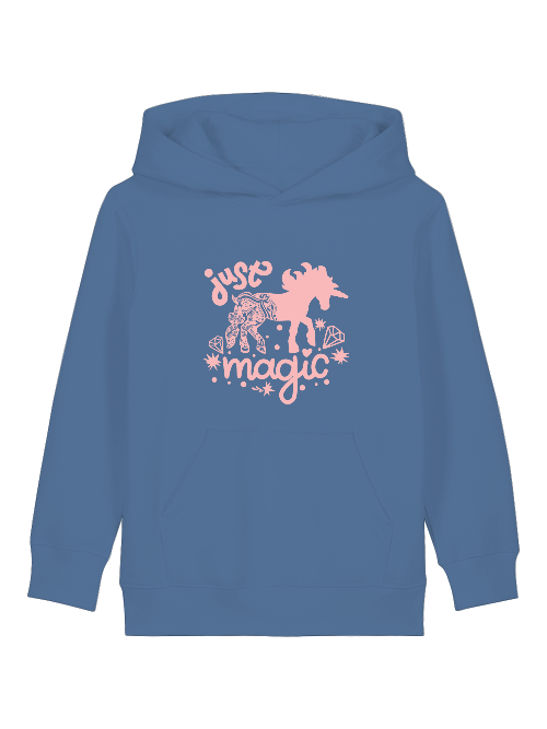 Einhorn Just magic - Mini Cruiser Hoodie 2.0 Kinder Kapuzenpullover SK