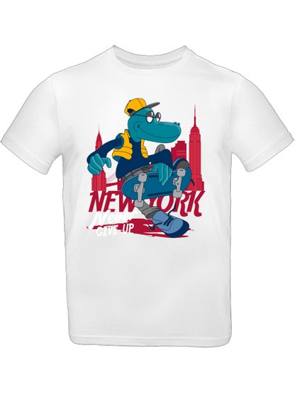 Camiseta infantil de dibujos animados "Nunca te rindas, Croco" SK