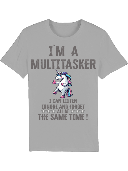 Creator T-Shirt I`ma Multitasker Unicorn Thumbs Up