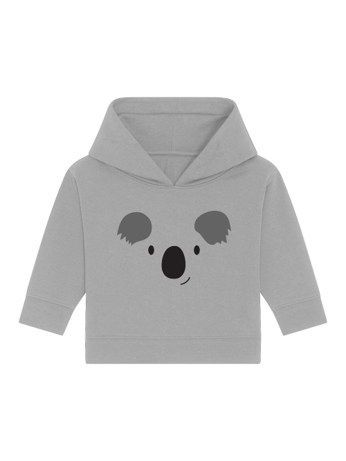 Cartoon Koala Gesicht - Baby Cruiser Hoodie Baby Kleinkinder Kapuzenpullover SK