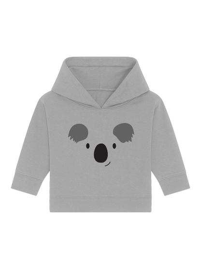 Cartoon Koala Gesicht - Baby Cruiser Hoodie Baby Kleinkinder Kapuzenpullover SK
