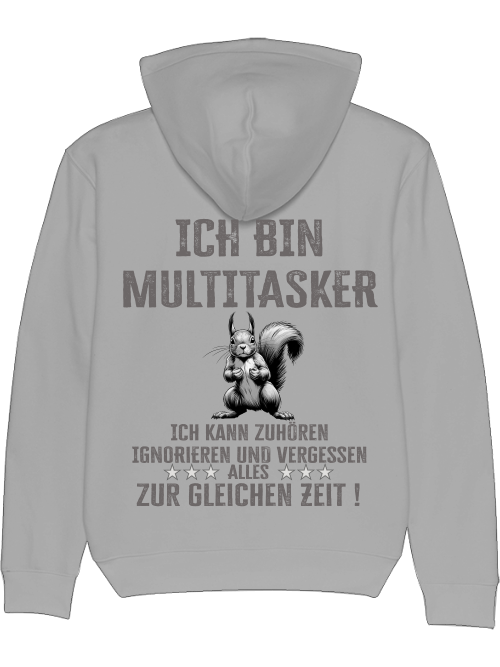 Cruiser Hoodie I am Multitasker Squirrel SW