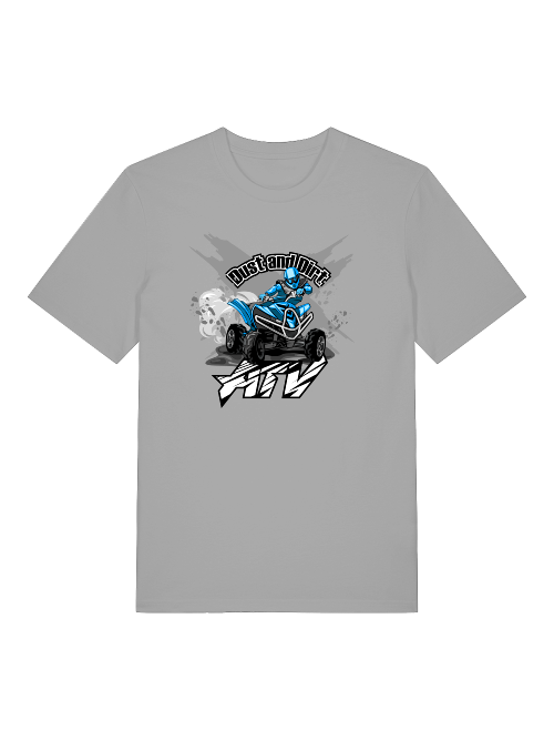 Dust and Dirt ATV Adventure - Camiseta unisex para adultos de algodón orgánico de manga corta Creator T-Shirt 2.0 ST/St SH