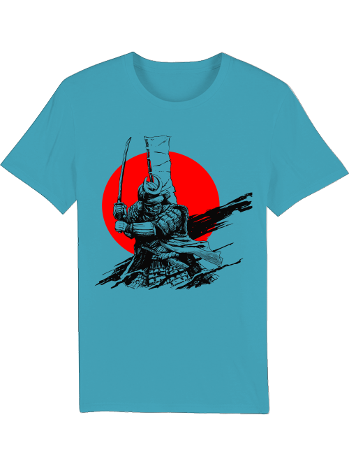 Camiseta Samurai con espada creadora