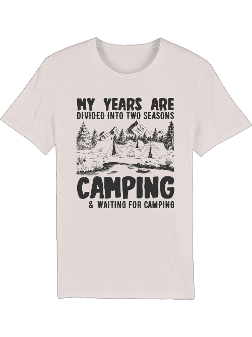 Jahr in zwei Zeiten Camping Creator T-Shirt SK