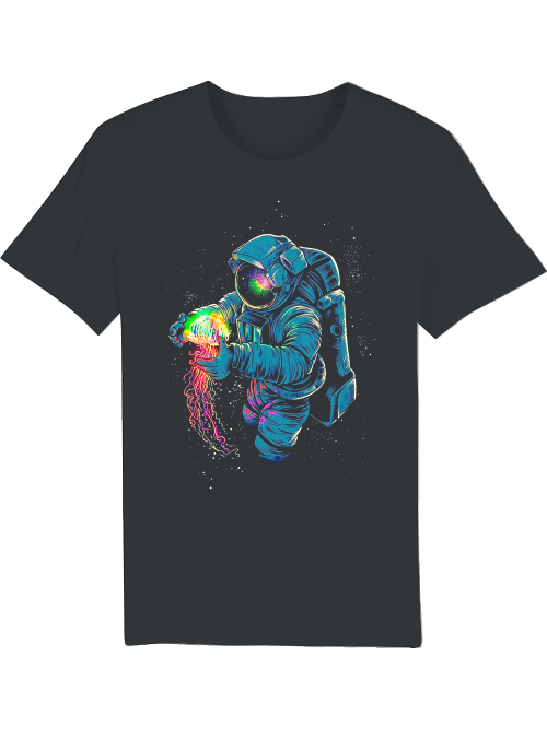 Astronaut Universum in der Hand Creator T-Shirt SK