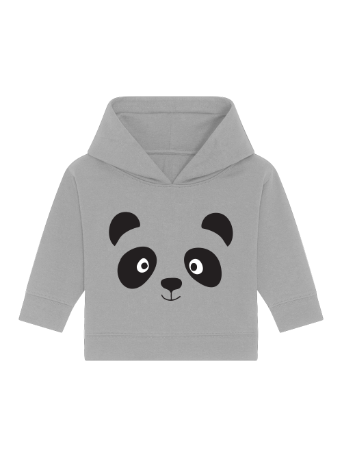 Cartoon Panda Gesicht - Baby Cruiser Hoodie Baby Kleinkinder Kapuzenpullover SK