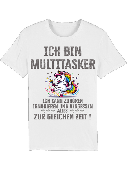 Camiseta Creator I am Multitasker Unicorn Rattle Dance Bund