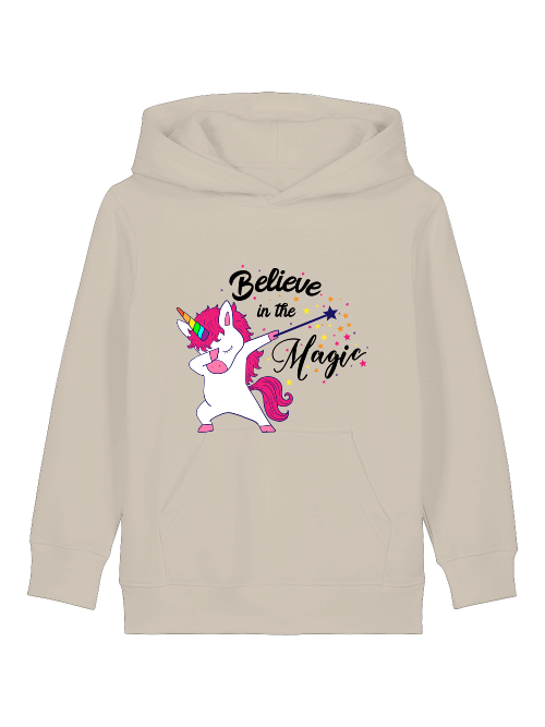 Einhorn Believe in the Magic - Mini Cruiser Hoodie 2.0 Kinder Kapuzenpullover SK