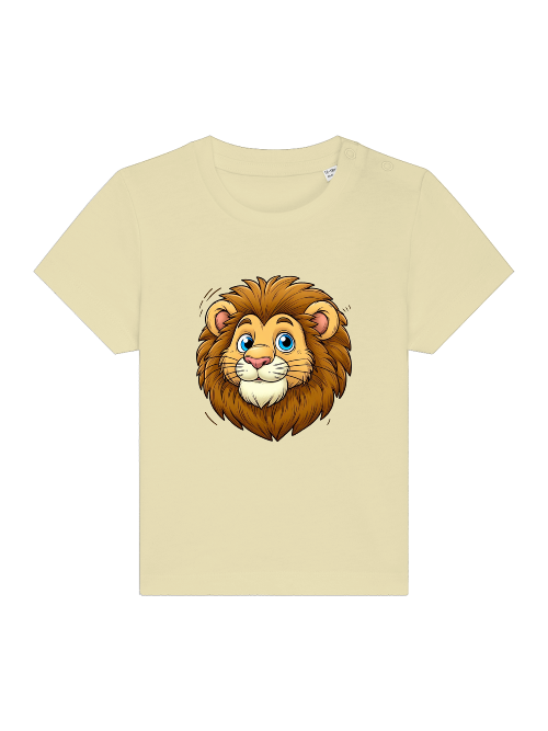 Cartoon süßer Löwenkopf Baby Creator T-Shirt SK