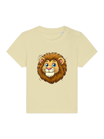 Cartoon süßer Löwenkopf Baby Creator T-Shirt SK
