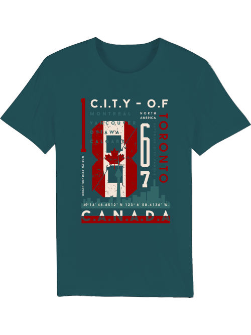 CITY OF Montreal Toronto - Creator T-Shirt SK