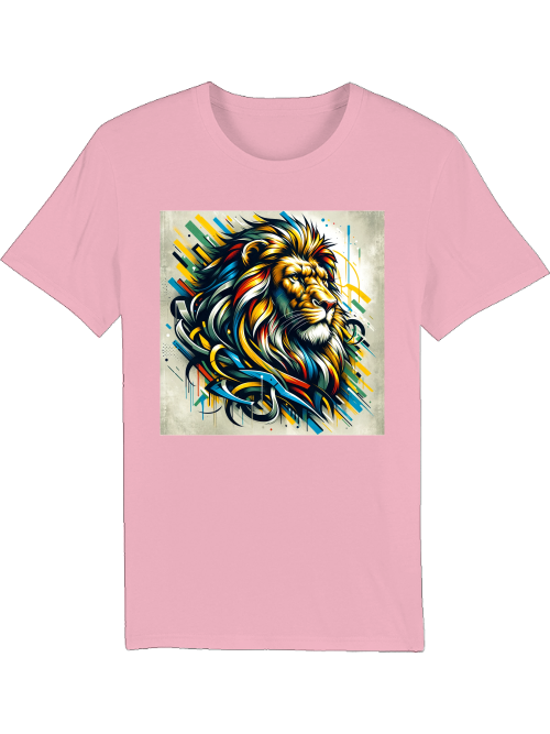 Lion Art Style Square Creator T-Shirt