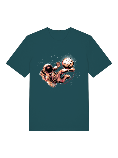 Fútbol Astronauta - Camiseta unisex para adultos de algodón orgánico de manga corta Creator T-Shirt 2.0 ST/ST SH
