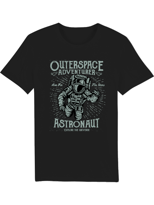 Outerspace Adventurer Astronaut Creator T-Shirt SK