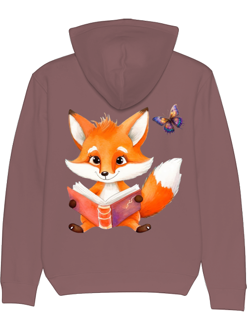 Cruiser Hoodie partner shirt fox with butterfly backsite