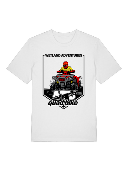 Wetland Adventure ATV Quad Bike Front - Unisex Adult Organic Cotton Short Sleeve Shirt Creator T-Shirt 2.0 ST/St SK
