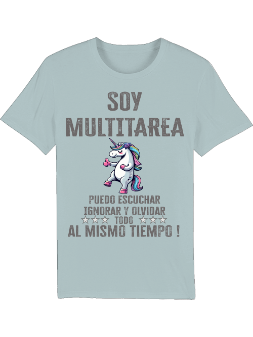 Creator T-Shirt Soy Multitarea Unicorn Thumbs Up