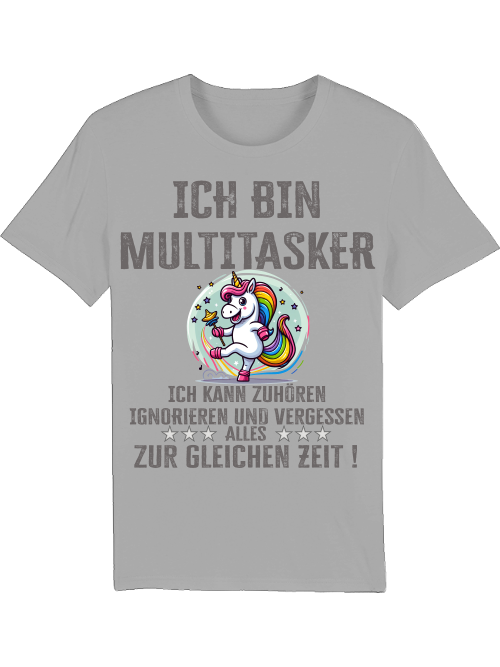 Creator T-Shirt I am a multitasker unicorn rattle dance