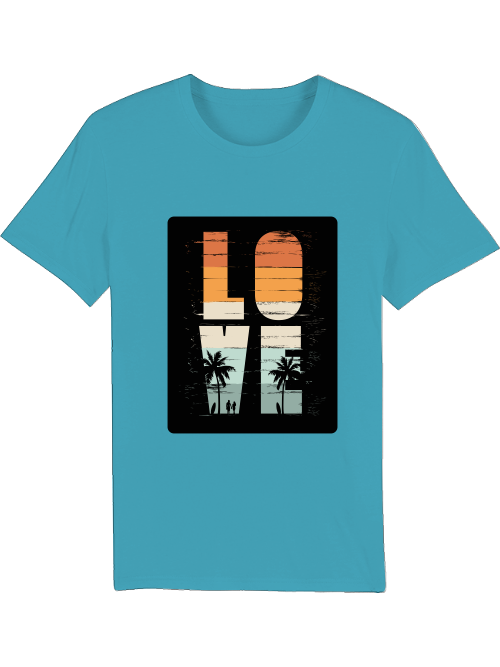 Retro Love Surfer - Creator T-Shirt SK