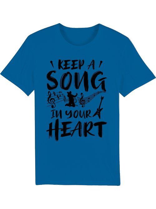 Keep a Song in your Heart black - Creator T-Shirt SK