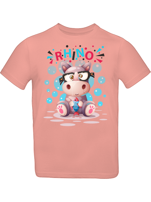 Cartoon Mini Nilpferd T-Shirt Kids SK