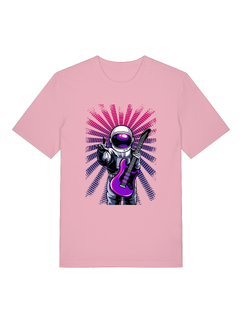 Astronaut Music Vibes - Camiseta unisex de manga corta de algodón orgánico para adultos Creator T-Shirt 2.0 ST/ST SH
