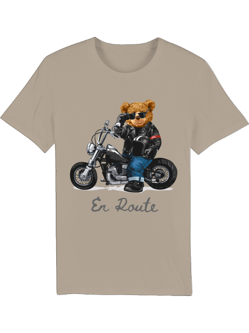 Biker Teddy En Route - Creator T-Shirt SK