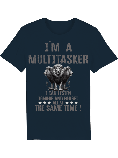 Creator T-Shirt I´m Multitasker 3 Lions