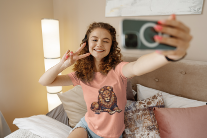 Mandala Löwe T-Shirt Kids SK