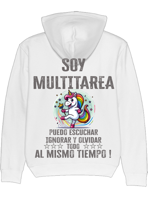 Cruiser Hoodie Soy Multitarea Unicorn Rattle Dance