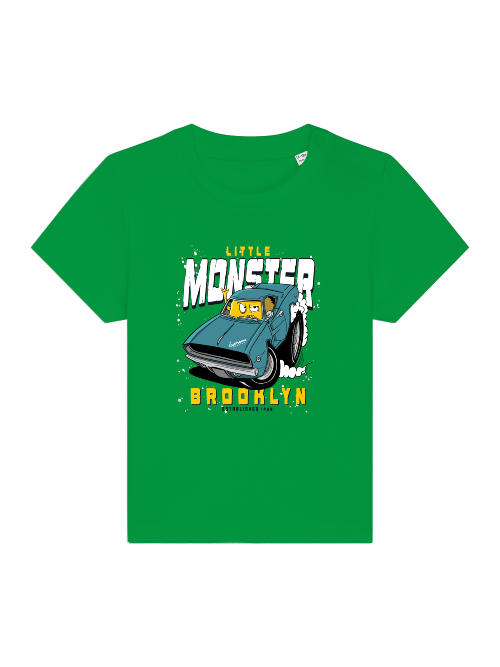 Cartoon Little Monster Monstercar - Baby Creator T-Shirt SK