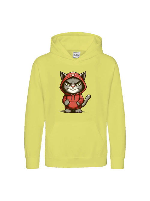 Grimmige Katze - Kids Premium Hoodie SK