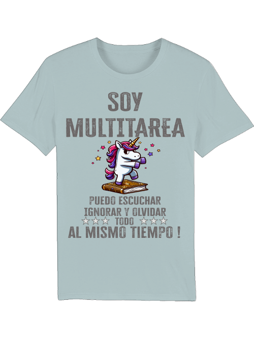 Creator T-Shirt Soy Multitarea Unicorn Book Dance