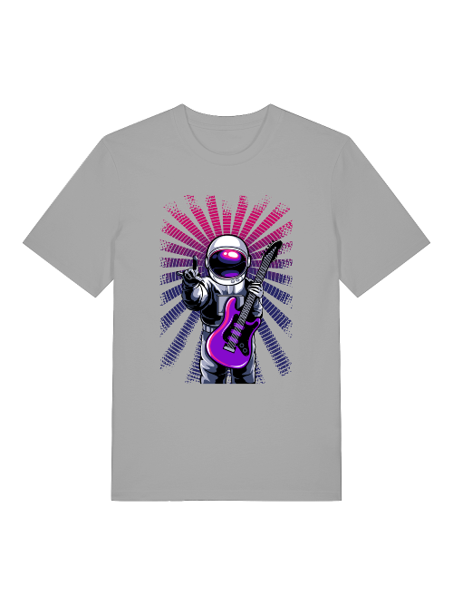 Astronaut Music Vibes - Camiseta unisex de manga corta de algodón orgánico para adultos Creator T-Shirt 2.0 ST/ST SH
