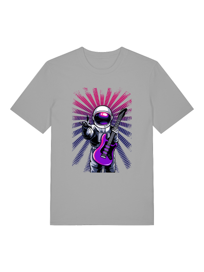 Astronaut Music Vibes - Camiseta unisex de manga corta de algodón orgánico para adultos Creator T-Shirt 2.0 ST/ST SH